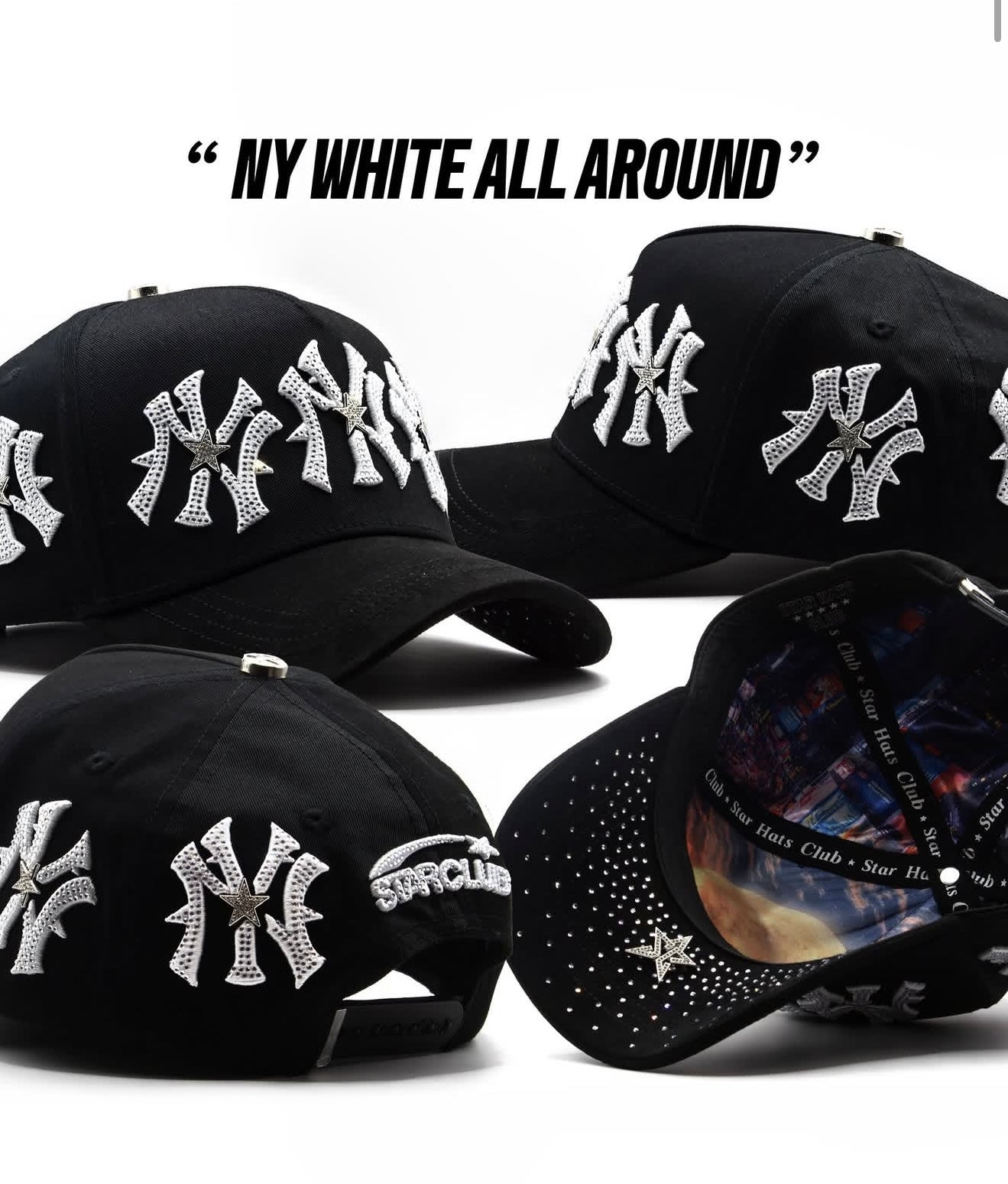 NY WHITE ALL AROUND