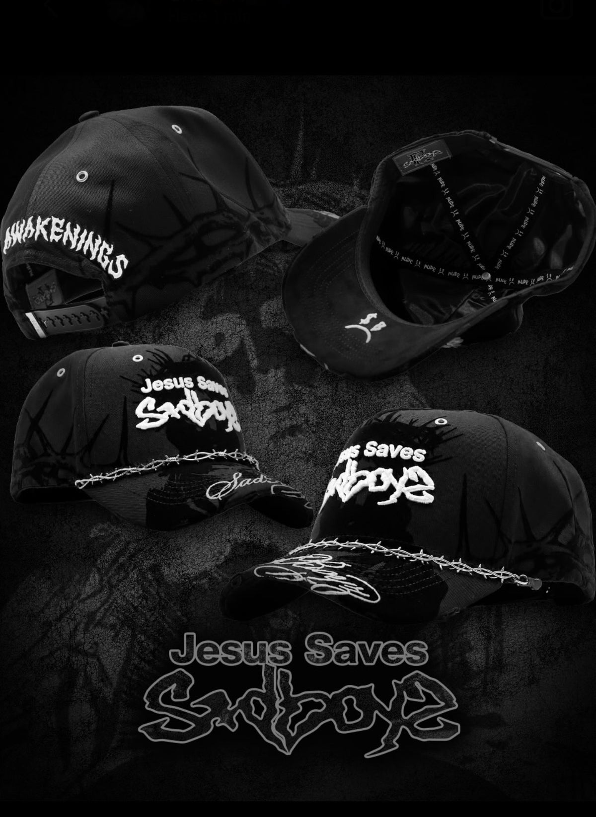 Jesús saves SAD BOYZ